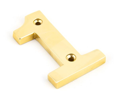 Polished Brass Polished Brass Numeral