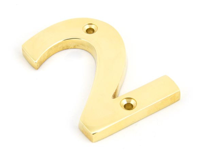 Polished Brass Polished Brass Numeral