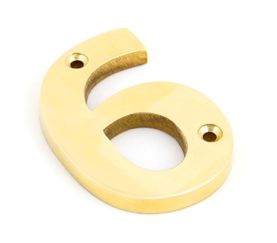 Polished Brass Polished Brass Numeral