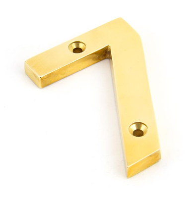 Polished Brass Polished Brass Numeral