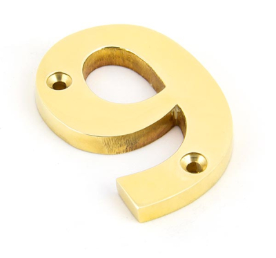 Polished Brass Polished Brass Numeral