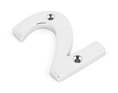 Polished Chrome Polished Chrome Numeral
