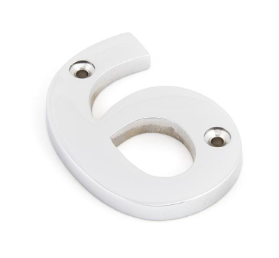 Polished Chrome Polished Chrome Numeral
