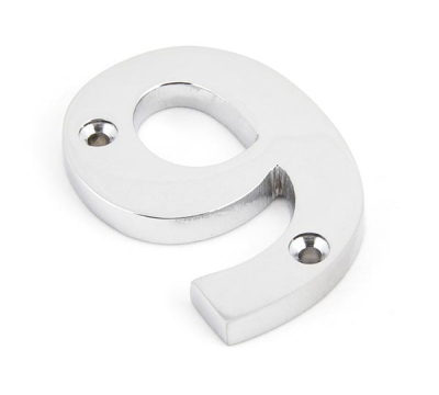 Polished Chrome Polished Chrome Numeral