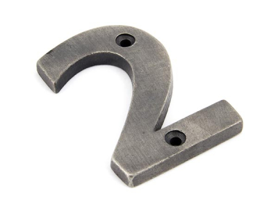 Antique Pewter Antique Pewter Numeral