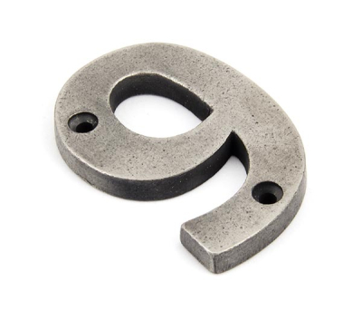 Antique Pewter Antique Pewter Numeral