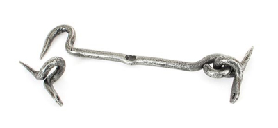 Pewter Patina Forged Cabin Hook