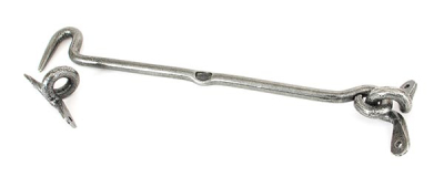 Pewter Patina Forged Cabin Hook