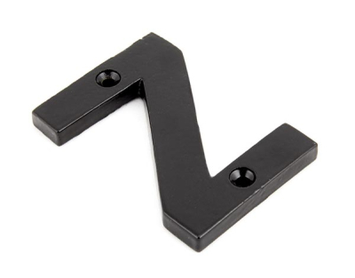 Polished Brass Black Letter