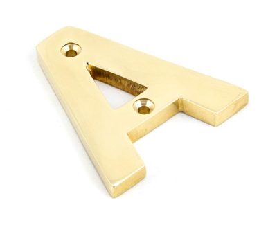 Polished Brass Polished Brass Letter