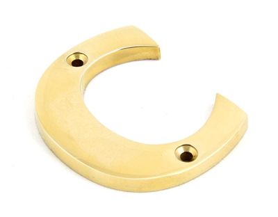 Polished Brass Polished Brass Letter