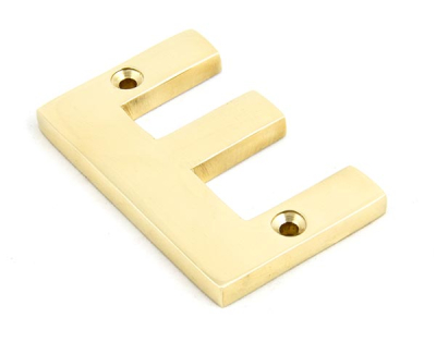 Polished Brass Polished Brass Letter