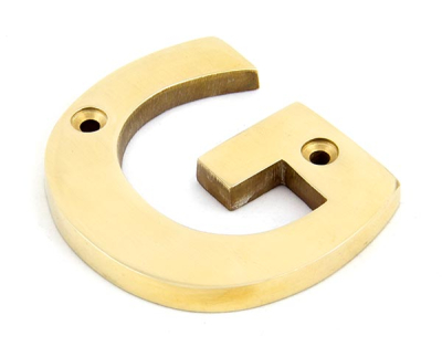 Polished Brass Polished Brass Letter