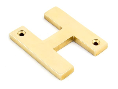 Polished Brass Polished Brass Letter