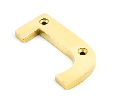 Polished Brass Polished Brass Letter