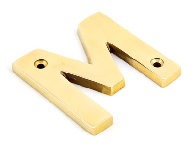 Polished Brass Polished Brass Letter