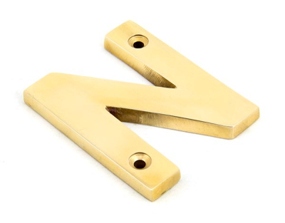 Polished Brass Polished Brass Letter