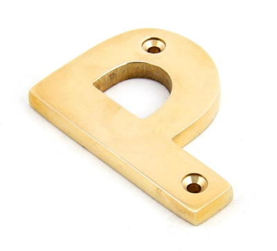 Polished Brass Polished Brass Letter