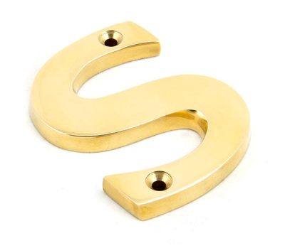 Polished Brass Polished Brass Letter