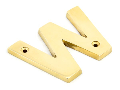 Polished Brass Polished Brass Letter