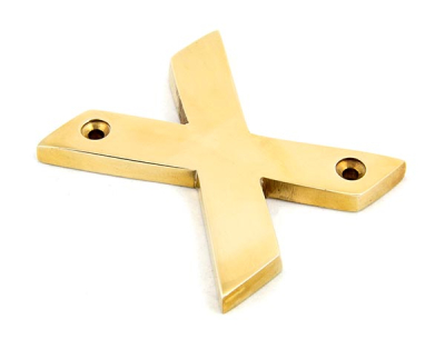 Polished Brass Polished Brass Letter