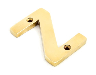 Polished Brass Polished Brass Letter