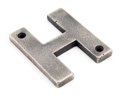 Antique Pewter Antique Pewter Letter