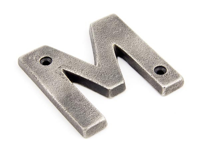 Antique Pewter Antique Pewter Letter
