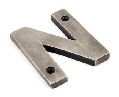 Antique Pewter Antique Pewter Letter