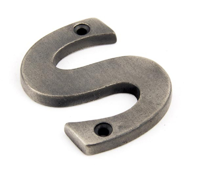 Antique Pewter Antique Pewter Letter