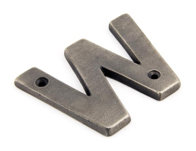 Antique Pewter Antique Pewter Letter