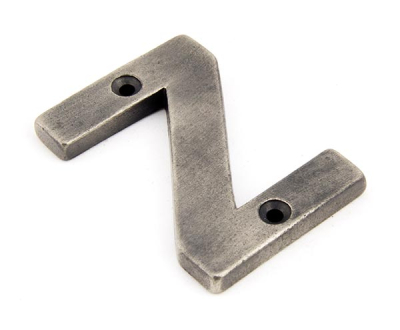 Antique Pewter Antique Pewter Letter