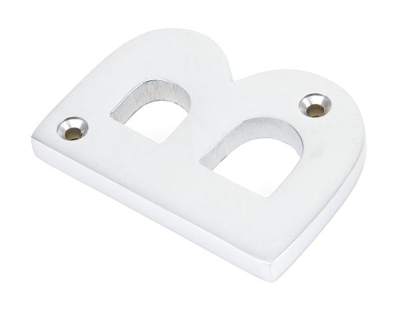 Satin Chrome Satin Chrome Letter