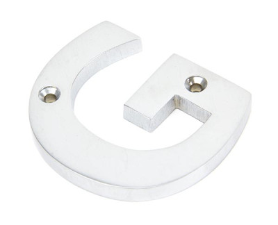 Satin Chrome Satin Chrome Letter