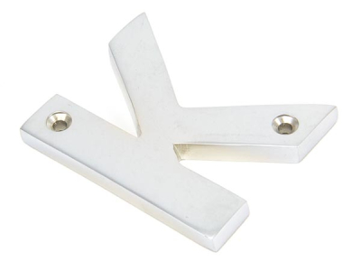Satin Chrome Satin Chrome Letter