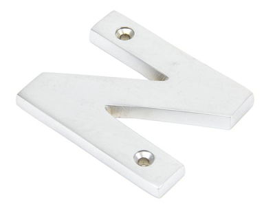 Satin Chrome Satin Chrome Letter