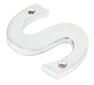 Satin Chrome Satin Chrome Letter