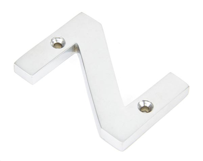 Satin Chrome Satin Chrome Letter