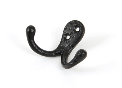 Black Celtic Double Robe Hook