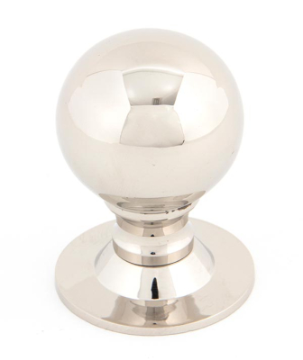 Polished Nickel Ball Cabinet Knob