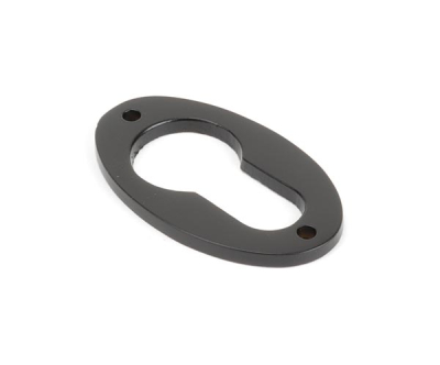 Aged Bronze Oval Euro Esctucheon