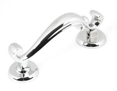 Polished Chrome Doctor's Door Knocker
