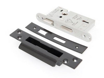 Black 5 Lever Heavy Duty BS Sash Lock