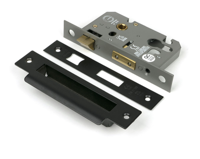 Black Euro Profile Sash Lock