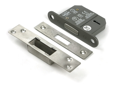 Stainless Steel BS 5 Lever Deadlock KD