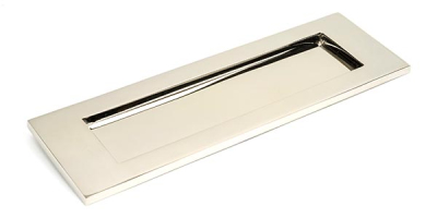 Polished Nickel Letter Plate