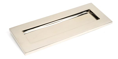 Polished Nickel Letter Plate