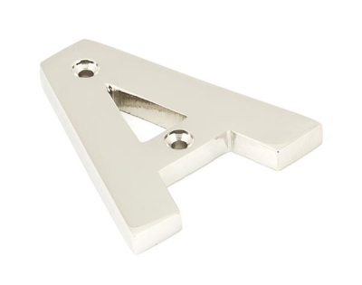 Polished Nickel Polished Nickel Letter