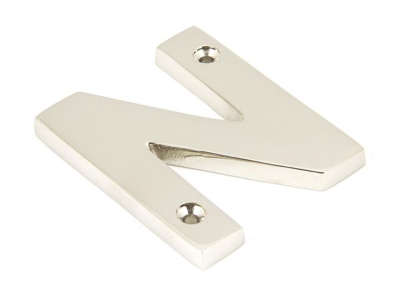 Polished Nickel Polished Nickel Letter