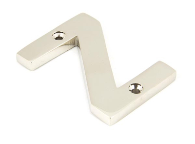 Polished Nickel Polished Nickel Letter